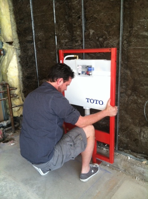 Would you believe that's a toilet tank?